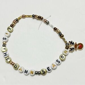 Taylor Swift Eras Tour Friendship Bracelet ‘Tis The Damn Season Evermore